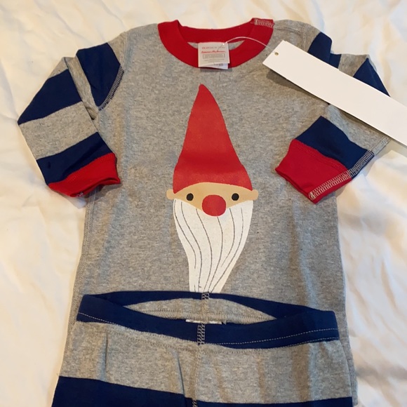 NWT HANNA ANDERSSON GNOME LONG JOHN PAJAMA - Picture 3 of 3